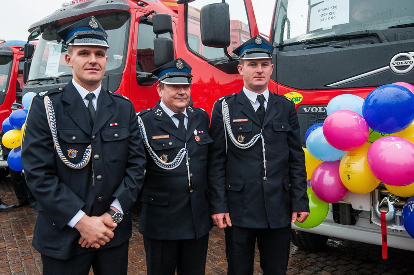 Strażacy z Małopolski dostali nowe wozy