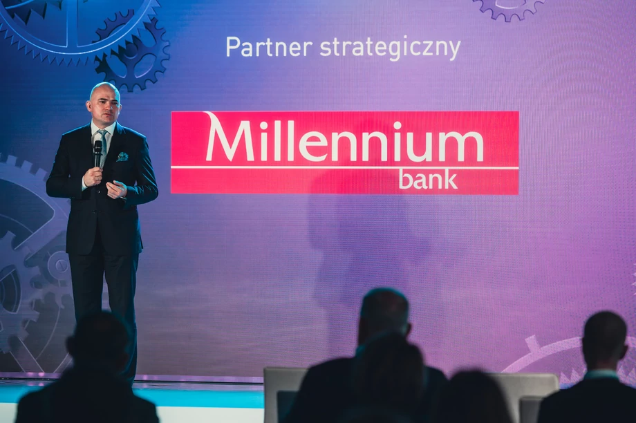 Andrzej Gliński, członek zarządu Banku Millennium, podczas Forum Firm Rodzinnych 2021 