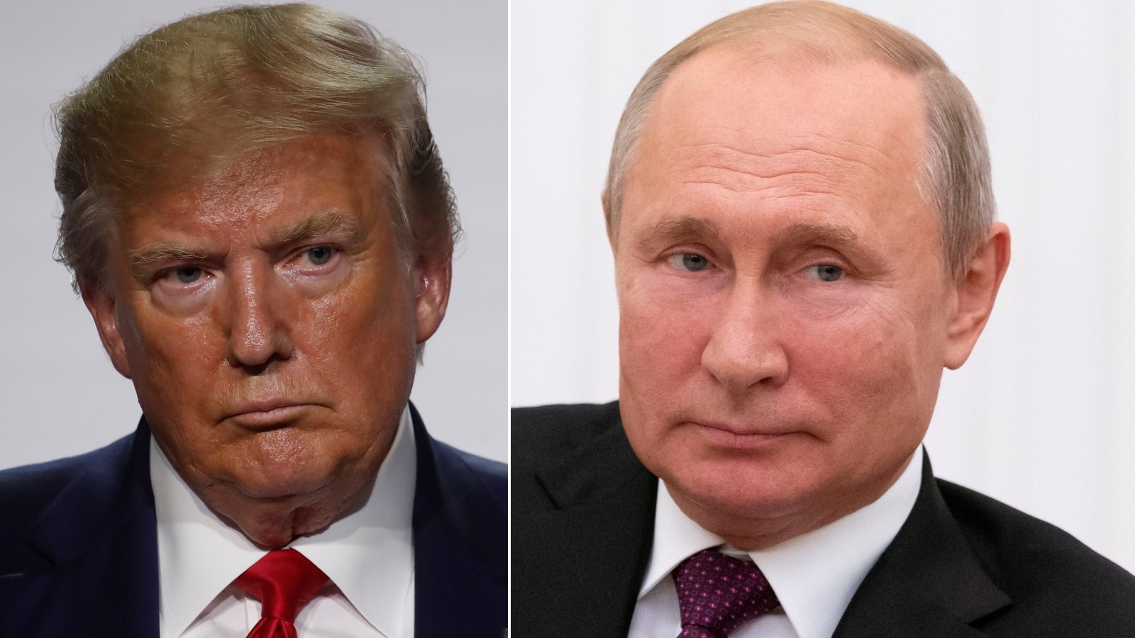Donald Trump a Vladimir Putin