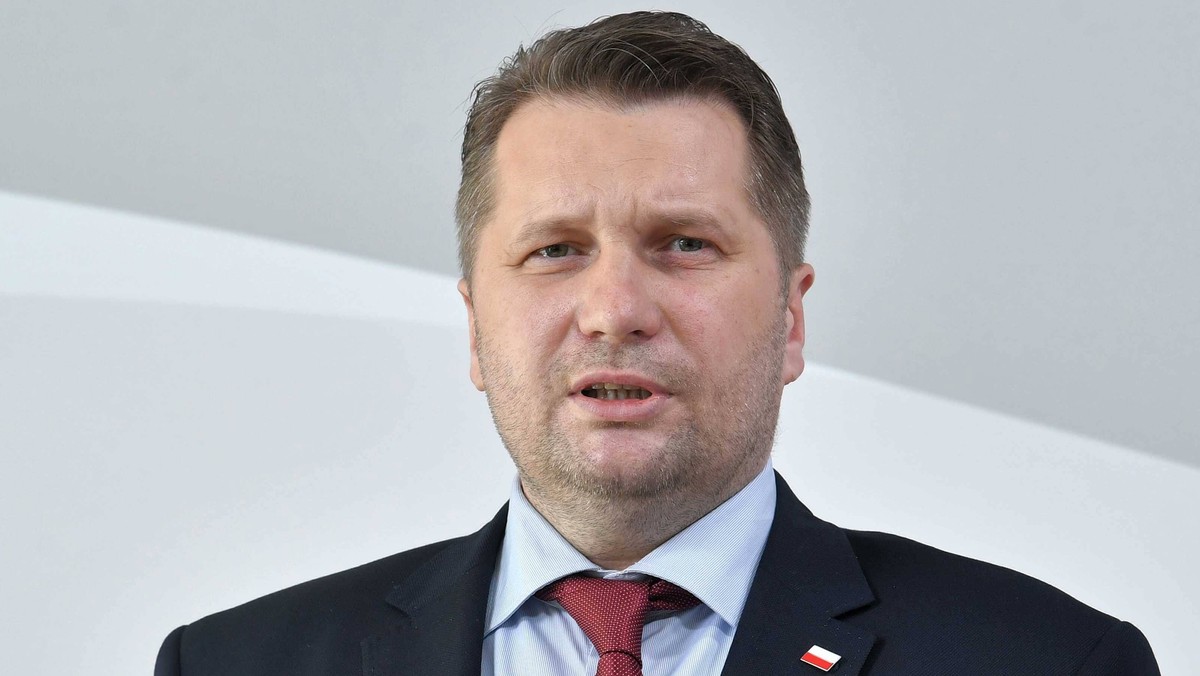 Minister edukacji i nauki Przemysław Czarnek