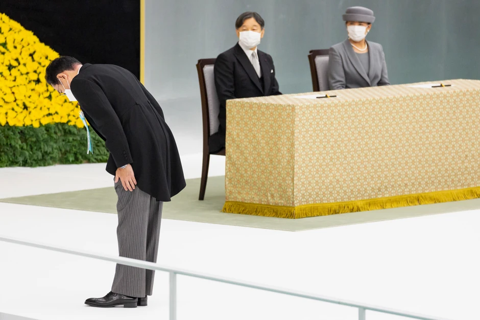 Fumio Kišida, 77. godišnjica kapitulacije Japana