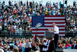 Obama prowadzi w sondażach, ale wyniki zależą od frekwencji