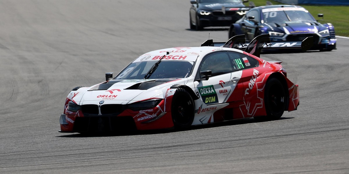 Sera DTM. Robert Kubica 13 w Lausitzring