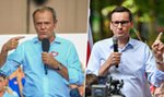 Tusk i Morawiecki rzucali gromy na wiecach. Nagle ktoś przerwał przemówienie