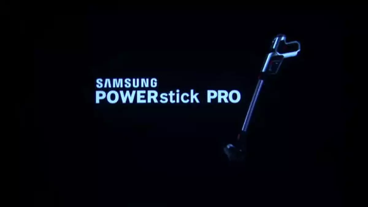 POWERstick PRO – bezprzewodowy odkurzacz Samsunga (IFA 2017)