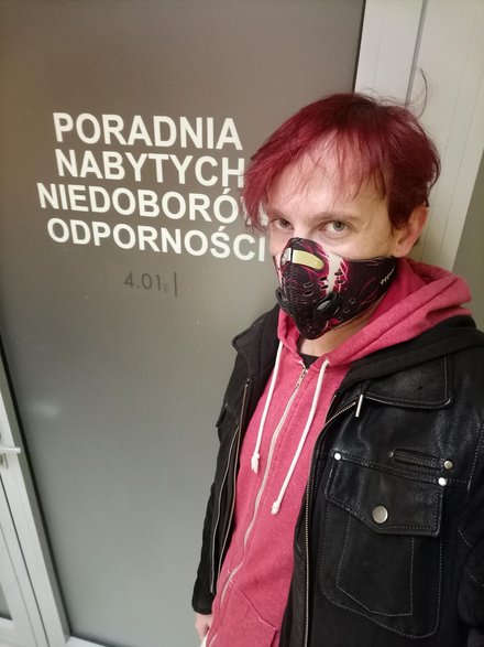 Karol w przychodni dla zakażonych wirusem HIV