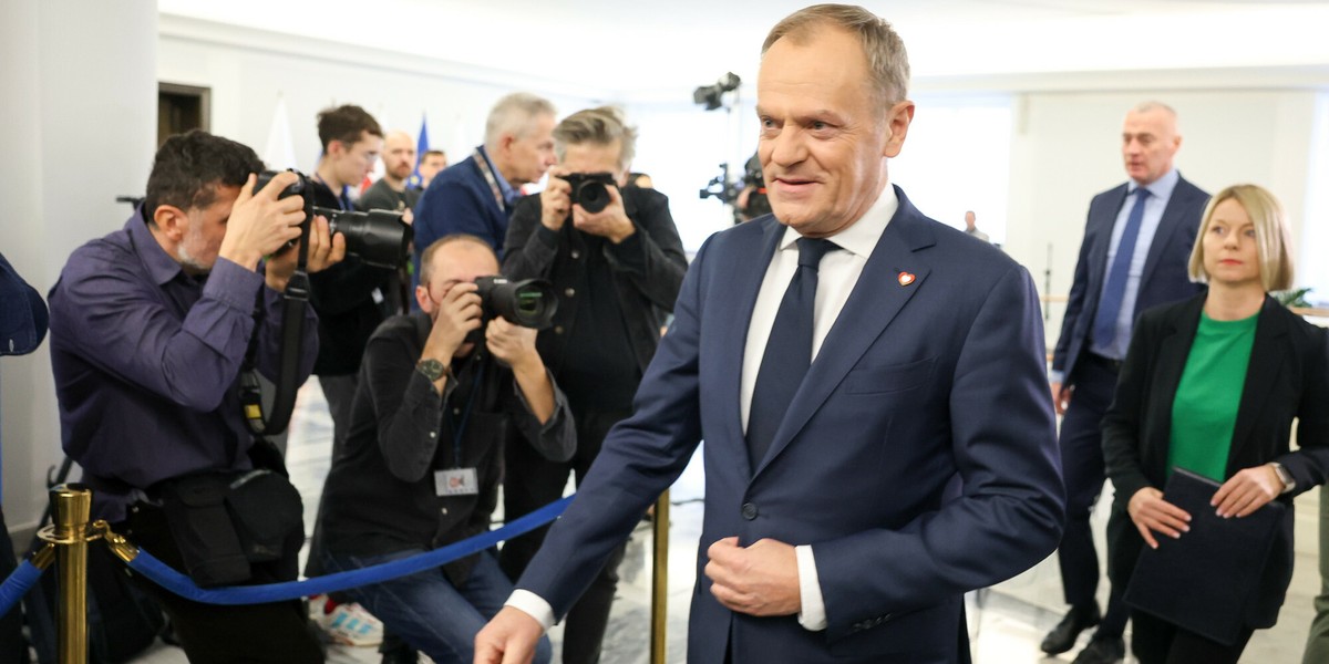 Donald Tusk w poniedziałek ma zostać wybrany premierem