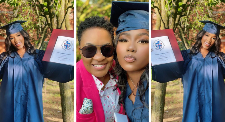 Esther Mutesasira graduates from college in beautiful pictures/Instagram