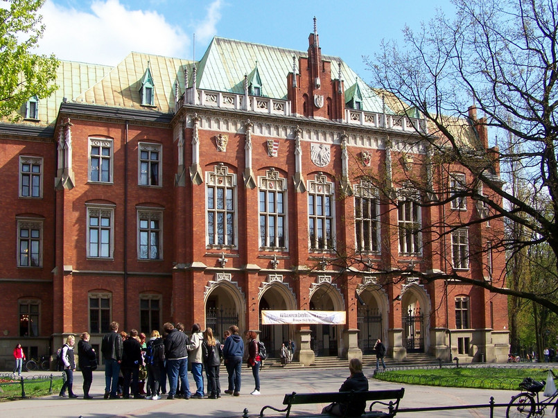 Uniwersytet Jagielloński - uznany za jedną z uczelni badawczych