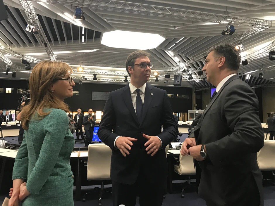 Aleksandar Vučić i Andrej Plenković