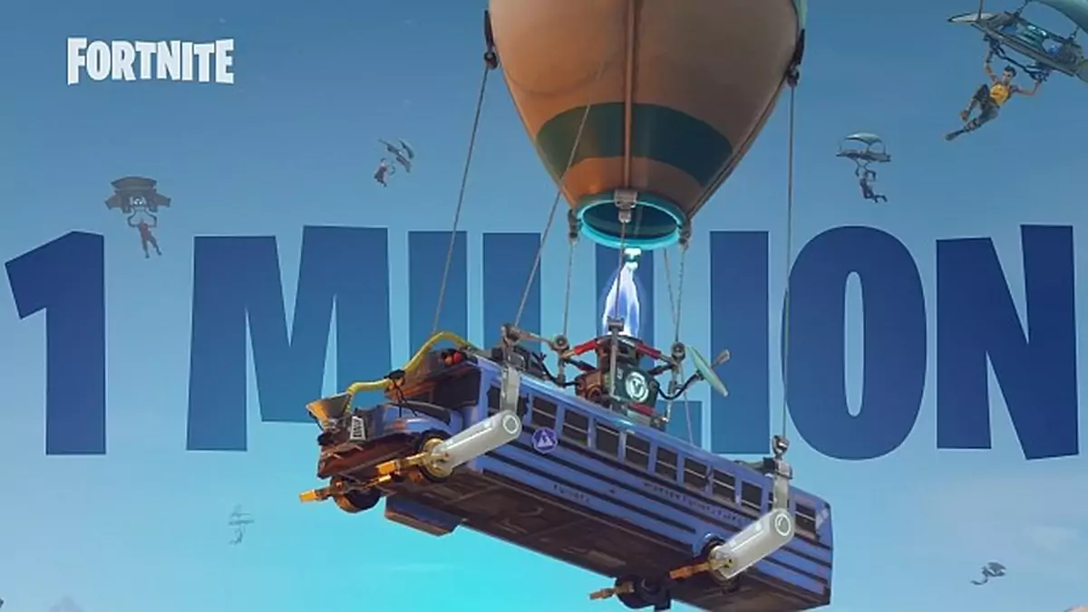 Fortnite - kapitalna premiera trybu Battle Royale. Milion graczy na serwerach