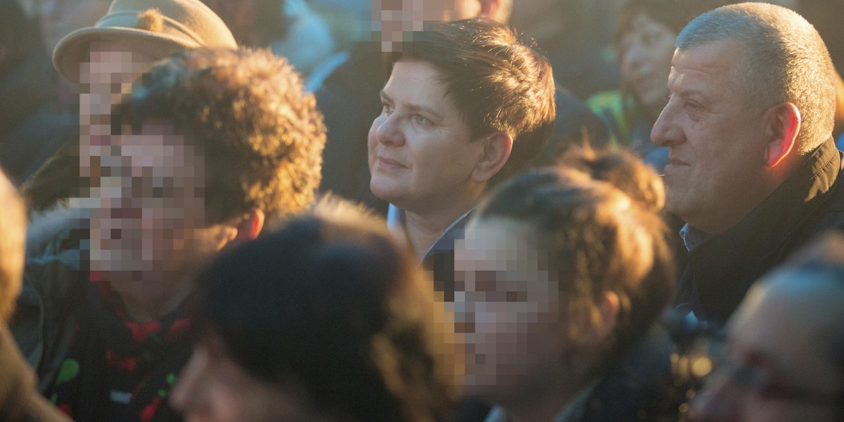 Beata Szydło z ukochanym poszli się zabawić