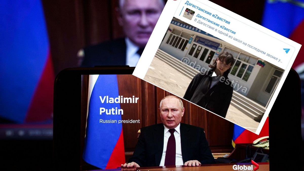 Licealistka z Rosji skrytykowała Putina. Władze zareagowały błyskawicznie