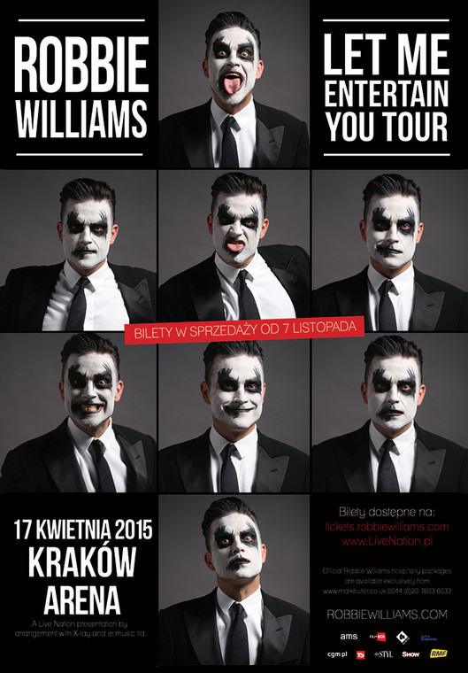 Robbie Williams (plakat zapowiadający koncert)