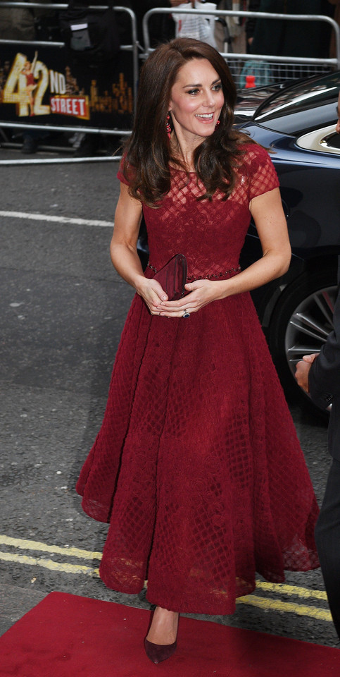 Księżna Kate Middleton na premierze musicalu "42nd Street"
