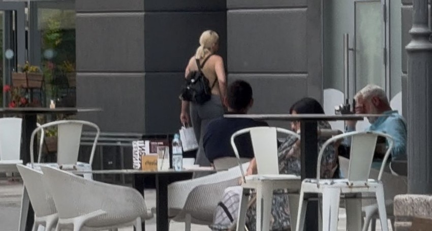 Prve slike trudne Milice Todorović