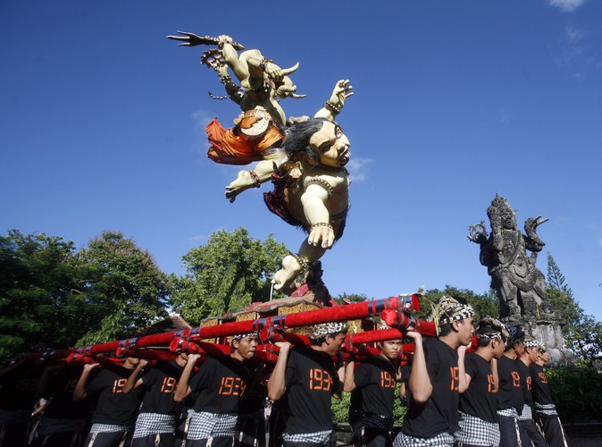 Obchody święta Nyepi, czyli dnia ciszy