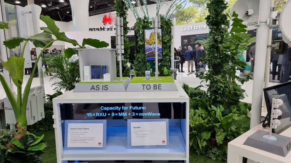 Huawei štand u Barseloni