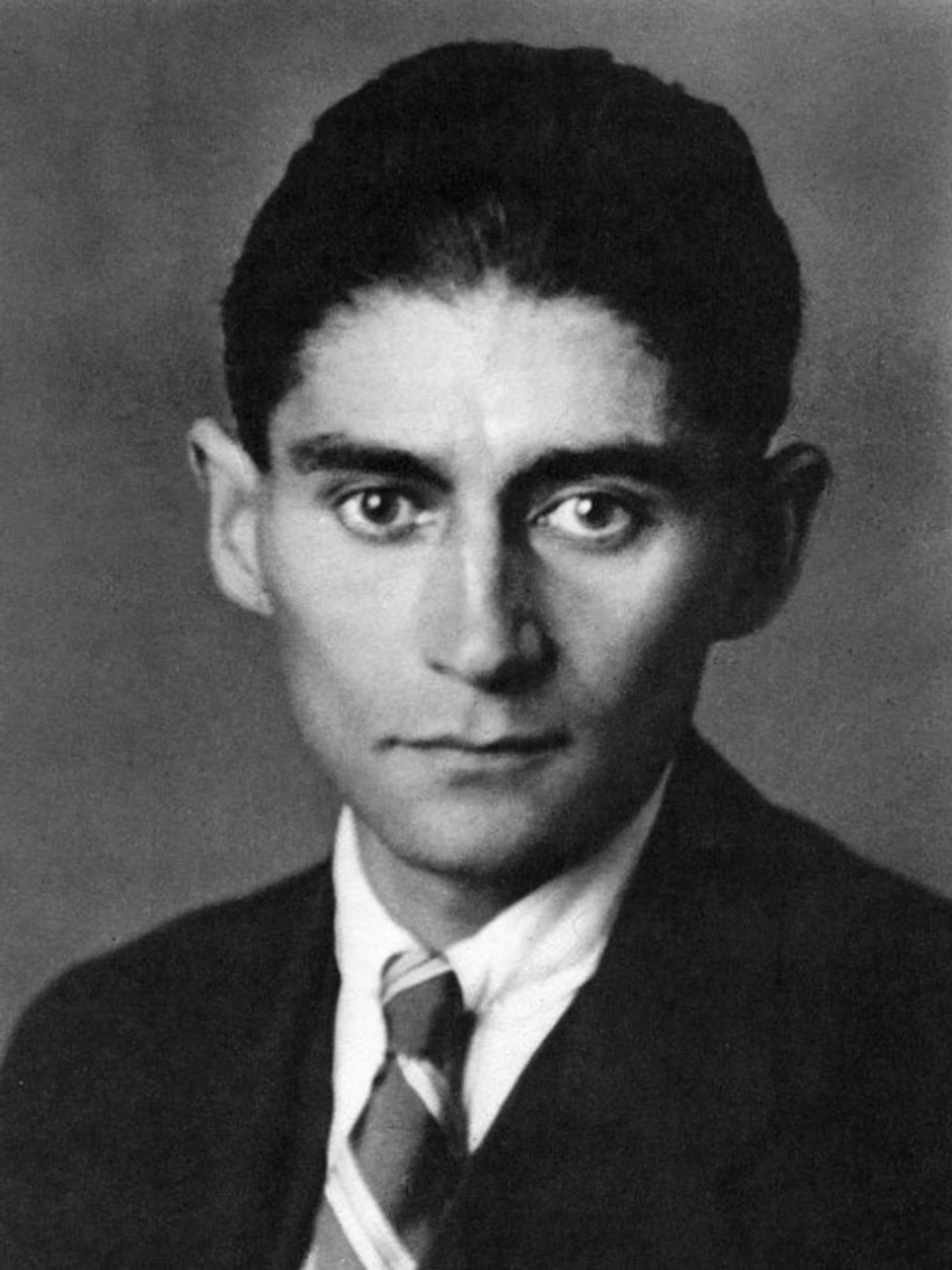 Franc Kafka (1883-1924) na fotografiji nastaloj oko 1917.