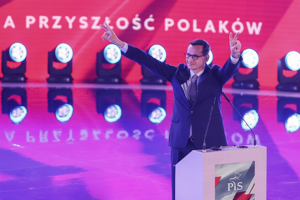 Kampania wyborcza do parlamentu 2023. Premier Mateusz Morawiecki