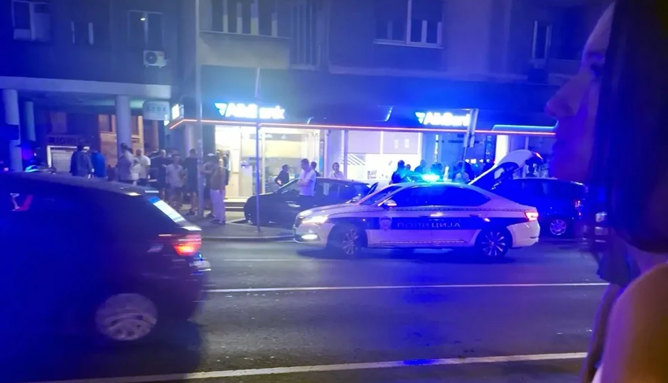 Teška nesreća u cenrtu Beograda