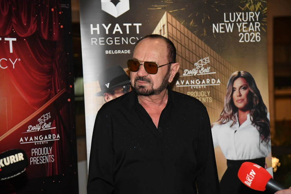 Mile Kitić doček Nove godine