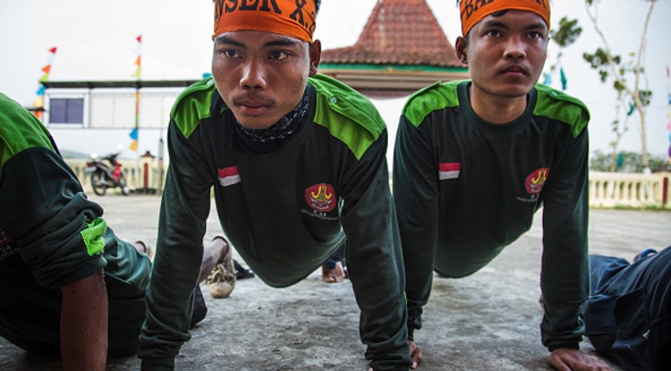 Indonesia's Militant Moderates Train To Resist Islamic Radicalism (Illusztráció)