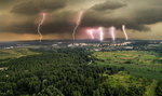 NIESAMOWITE! Sześć piorunów uderzyło w jedno miejsce w Polsce