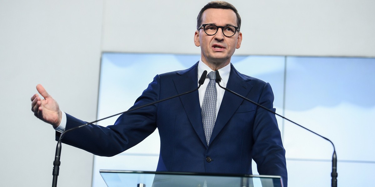 Premier Mateusz Morawiecki