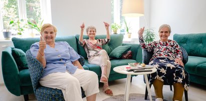 Trzy sympatyczne seniorki zamieszkały razem w Rybniku. To ewenement w skali kraju