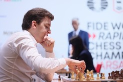 MŚ w szachach szybkich. Duda, Carlsen i Dżobawa na prowadzeniu