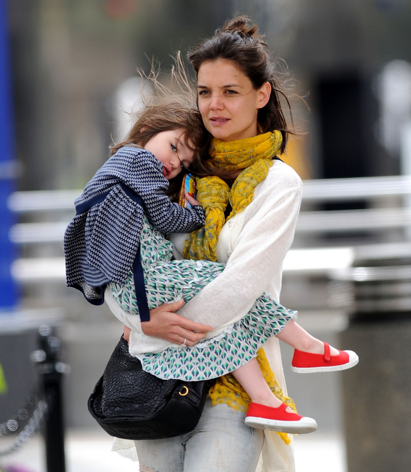 Katie Holmes z córką Suri