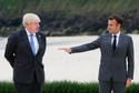 Emmanuel Macron i Boris Johnson