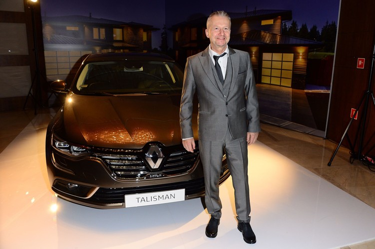 Bogusław Linda i renault talisman