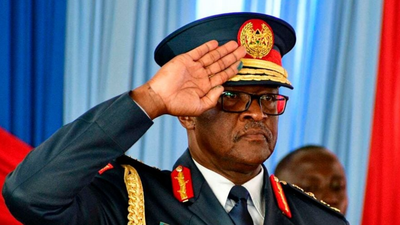 Chief of Defence Forces General Francis Ogolla