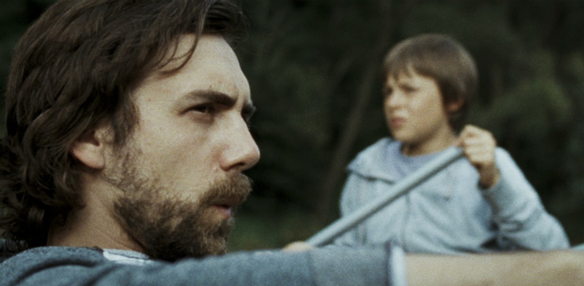 Sebastian Pawlak i Witold Kotrys w filmie "Wołanie"