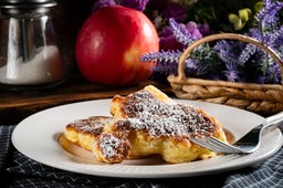 pyszny obiad na piątek. podajemy przepis, ty gotujesz. lekkie jak chmurka racuchy z jabłkami