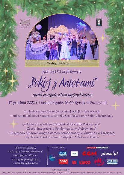 Koncert Charytatywny Pokój z Aniołami podczas jarmarku!