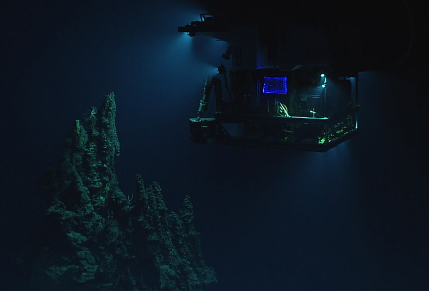 Robot Deep Discoverer badający głębiny Rowu Mariańskiego