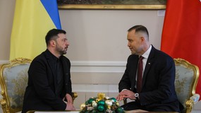 Nawrocki: Wizyta Zełenskiego w Warszawie to zła informacja dla Moskwy