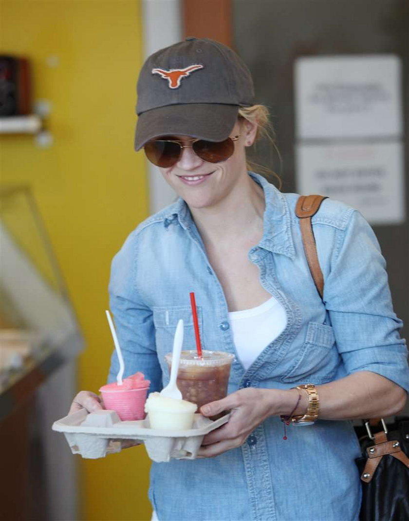 Reese Witherspoon nie dba o linię