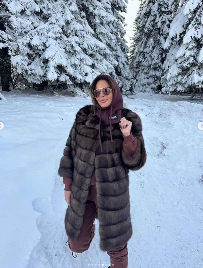 Sonja Vuksanović na Kopaoniku