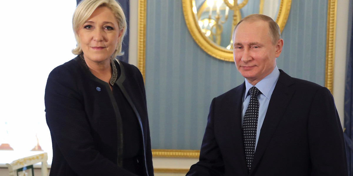Marine Le Pen’s father lets slip about her previous meeting with Putin