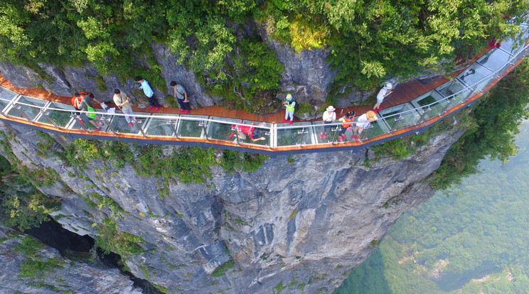  Tianmen Tongtian Avenue / Fotó: AFP