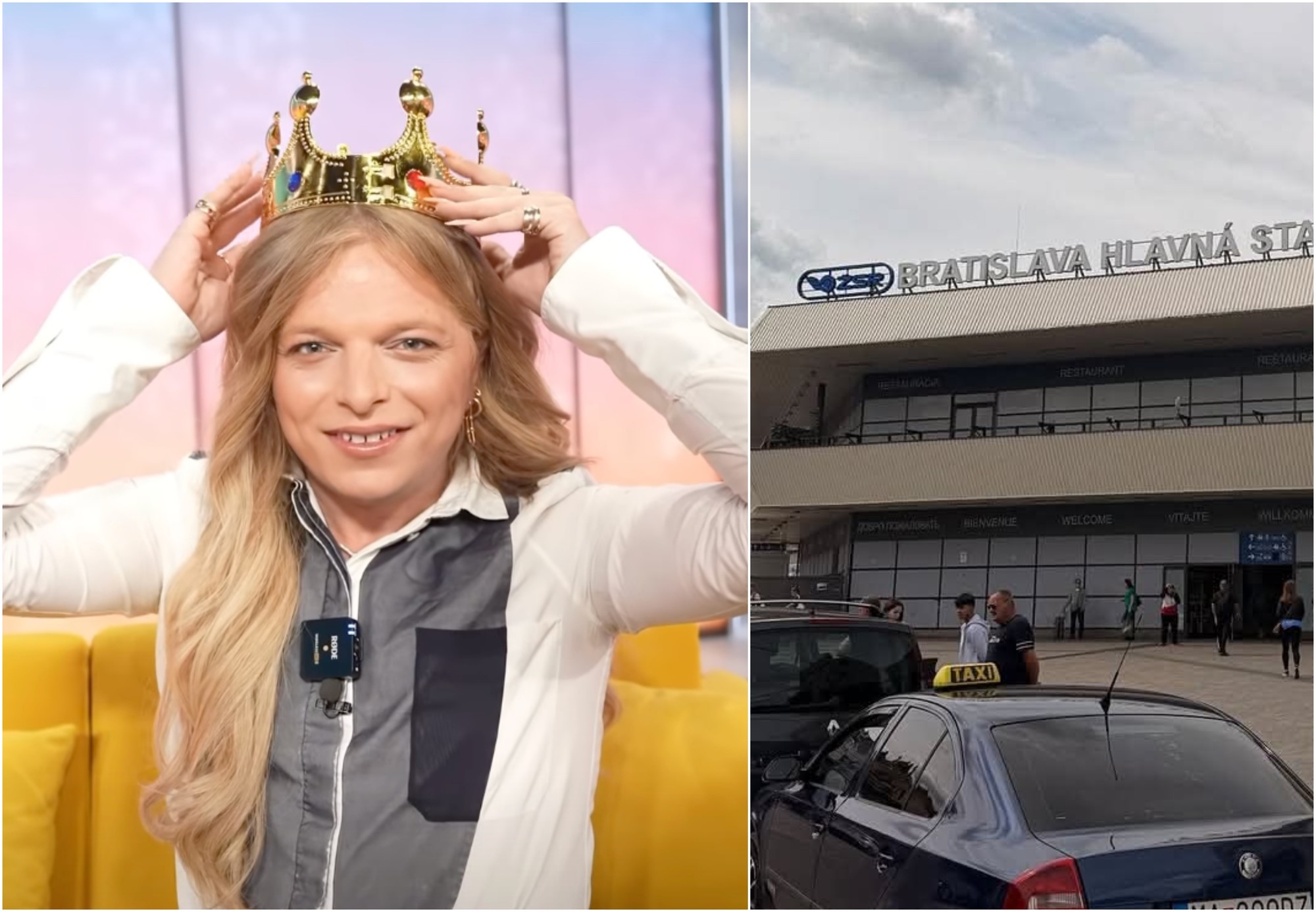 Gwen McMullen si osobne pozrela bratislavskú hlavnú stanicu. 