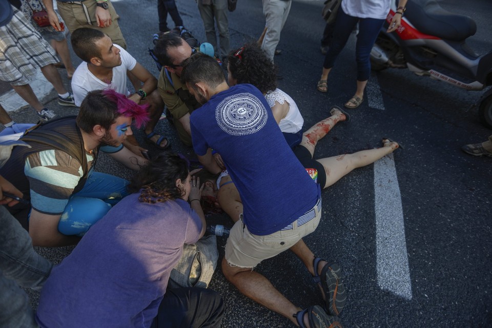 MIDEAST ISRAEL GAY PRIDE (Gay Pride March in Jerusaelm)