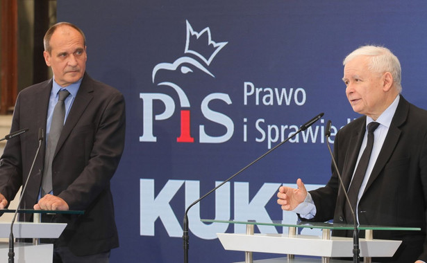 Paweł Kukiz i Jarosław Kaczyński