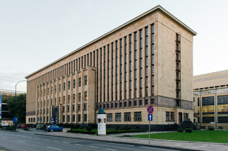 Gmach Biblioteki Jagiellońskiej przy Alejach Trzech Wieszczów w Krakowie