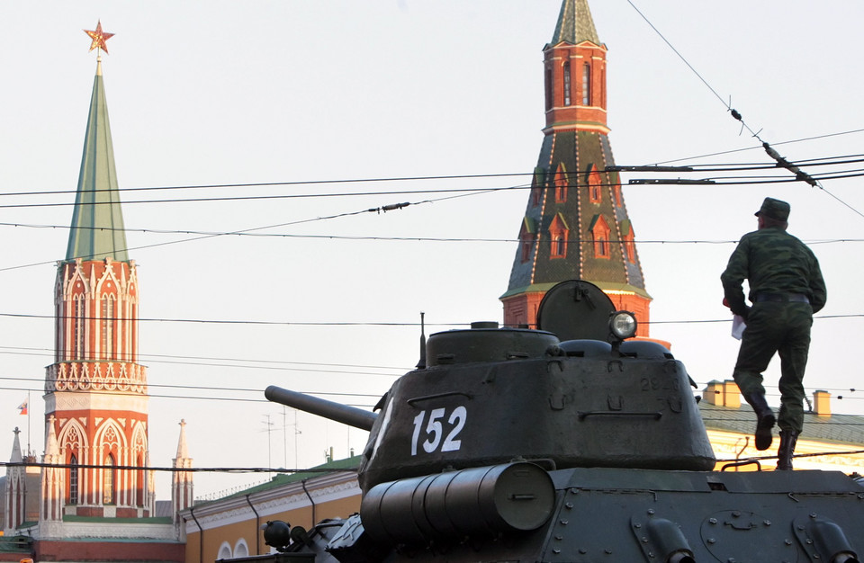 RUSSIA REHERSAL OF THE VICTORY DAY PARADE