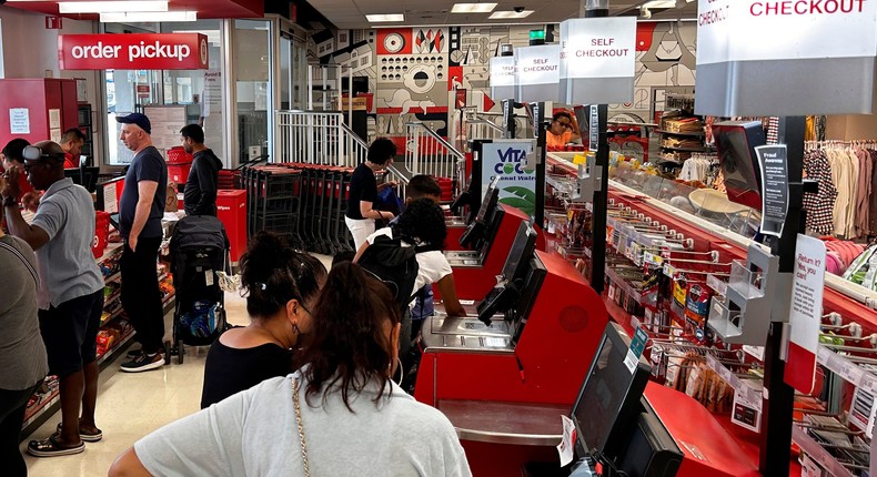 Target is limiting self-checkout hours in some stores as the retailer ...